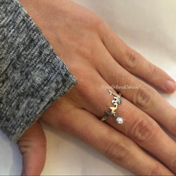 Bague personnalisé arabe